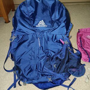 Gregory - Women's Egyptian Blue Hiking Backpack Deva 70 - Size Large